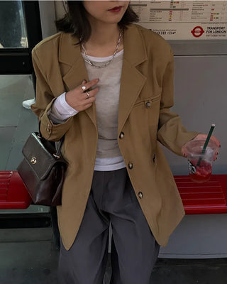 Oversized tailored jacket
