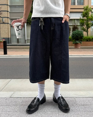 Selvedge Bermuda shorts
