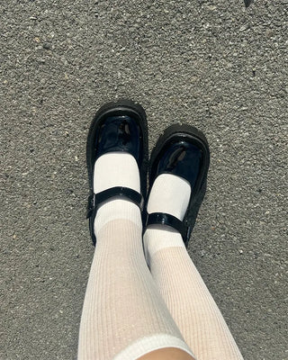 Buckle-type loafers