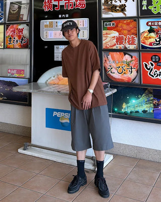 Oversized Short-Sleeve T-Shirt