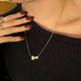Ballpoint necklace