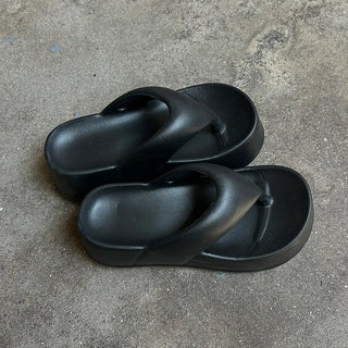 Platform beach sandals