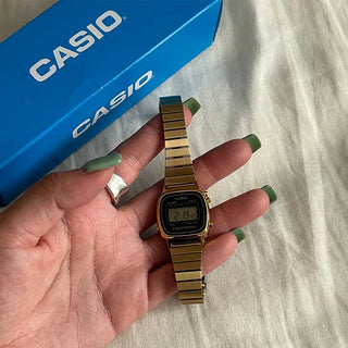 Gold Casio Digital Watch