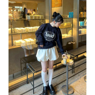 Balloon mini skirt