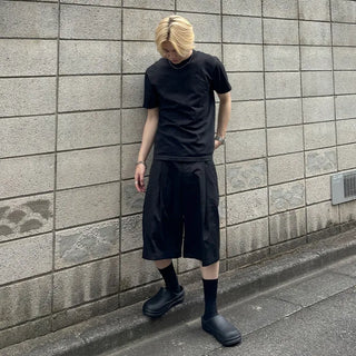 Cotton Bermuda shorts