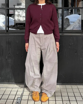 (Unisex) Striped Pintuck Overpants