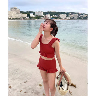 Frilled bikini
