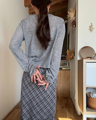 Sheer Mohair Cardigan
