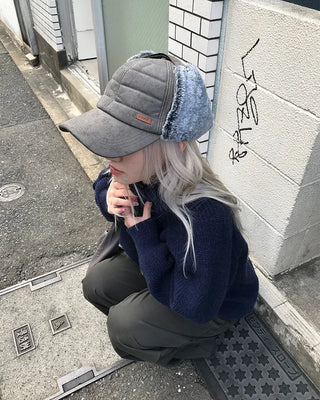 Flight fur cap
