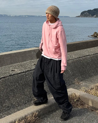 Basic color hoodie