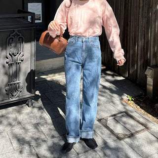 Heart Point Denim Pants