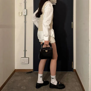 Heart Buckle 2-Way Bag