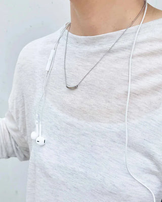 Surgical Steel Mini Bar Necklace