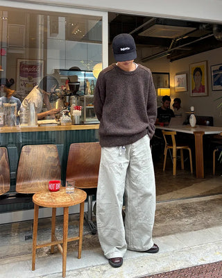 Melange Round Neck Knit