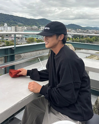 Washed plain oversized sweatshirt