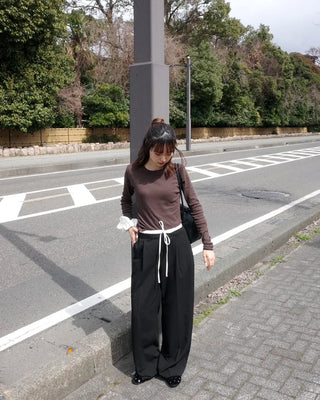 Cotton Basic Long Sleeve T-Shirt