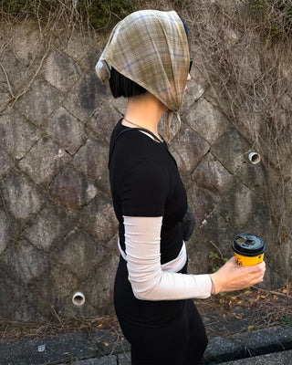 Layered short-sleeved T-shirt