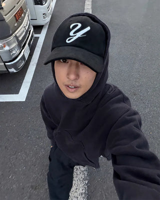 Suede Wide Ball Cap