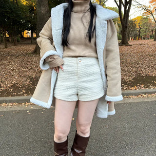 Tweed shorts