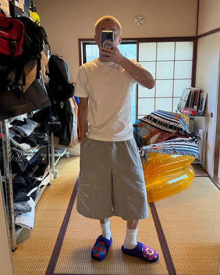 Sunprint Bermuda Sweatpants