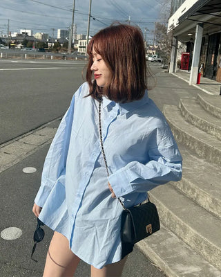 Basic long-sleeve shirt