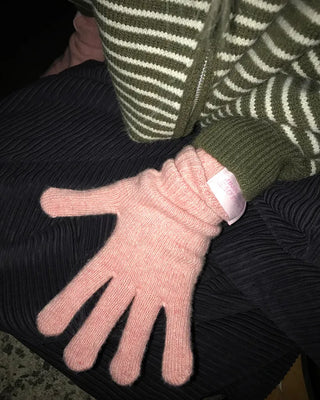 Label Point Long Gloves