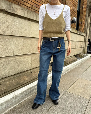 Camisole knit vest