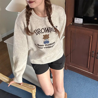 Brownie Bear Knit