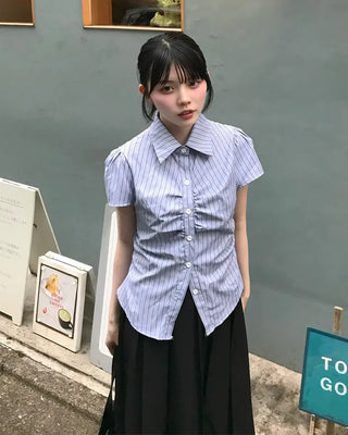 Cap sleeve shirt