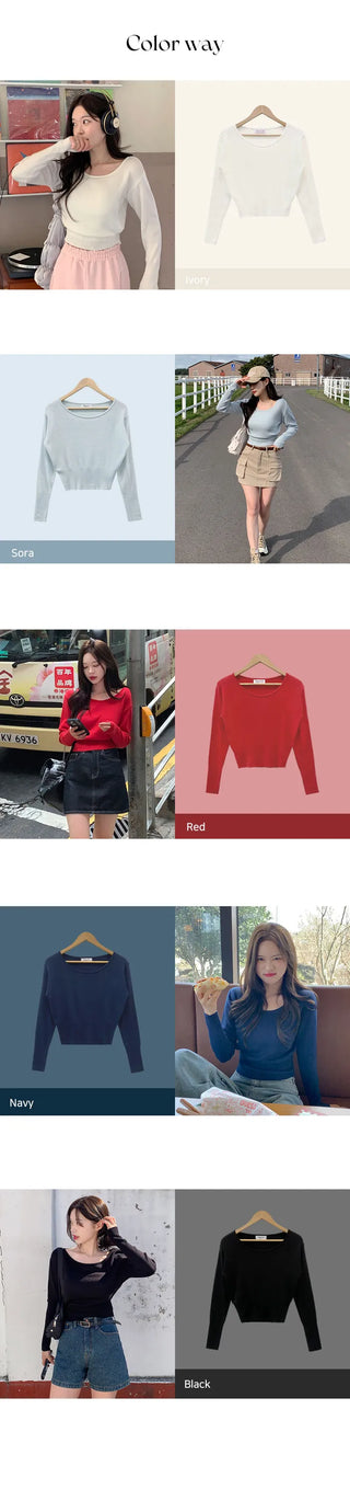 Daily Round Knit (5 colors)