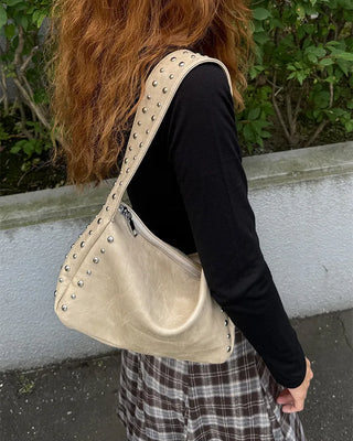 Studded Shoulder Bag