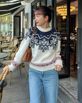 Snow Nordic Knit
