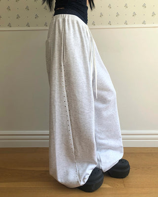 Stud wide training pants