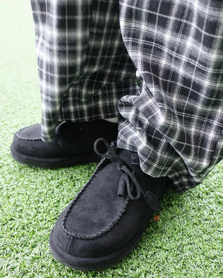 Suede loafers