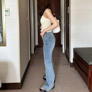 Flared Fit Denim Pants