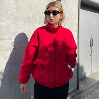 Pocket fleece zip jacket