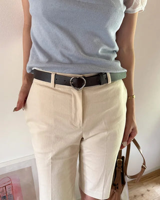 Heart Buckle Belt