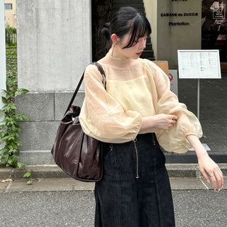 Square Big Shoulder Bag