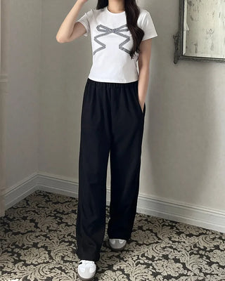 Straight Banded Sweatpants
