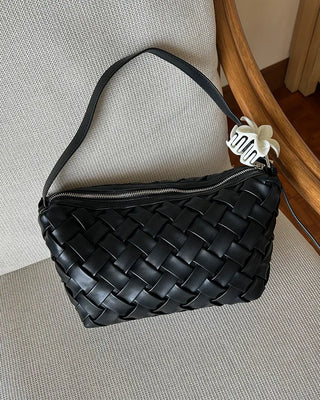 Weaving shoulder bag