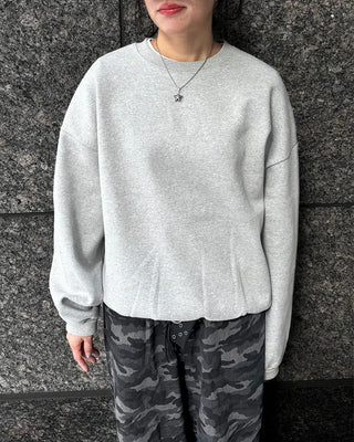 (Unisex) Colorful Round Neck Sweatshirt