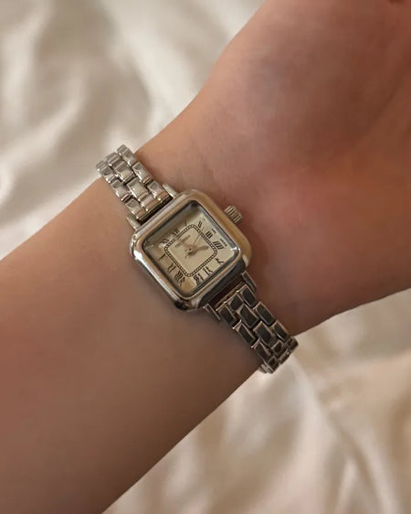 Square Metal Watch