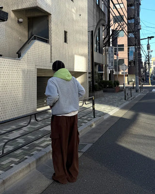 Two-tone anorak