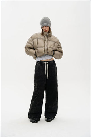 [MASONPRINCE] Washed Cotton Work Pants