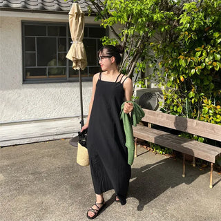 Long camisole dress
