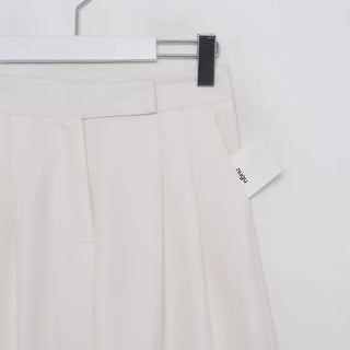 2-pleat wide slacks
