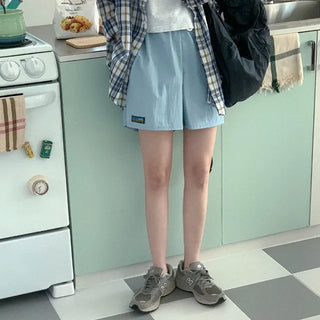 Patch Point Nylon Shorts