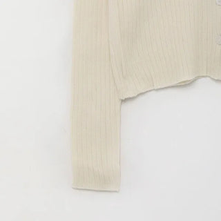 Ribbed cardigan