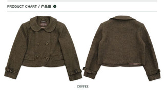 [Moromoro2] Houndstooth Doll Collar  Blazer/Skirt
