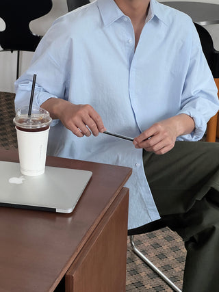 Dear Cotton Oversized Shirt